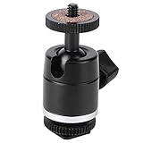 Kamerazubehör Stativkopf Mehrzweck Universal Heißschuh Kugelförmige Kugelkopf Fit for Kamerann Monitor LED Fill Light Supplies Gimbal H