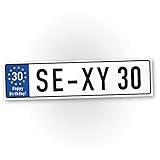 DankeDir! Sexy 30 Jahre Kunststoff Schild Jahre - Geschenk 30. Geburtstag Geschenkidee Geburtstagsgeschenk Dreißigsten Geburtstagsdeko Partydeko Party Zubehör Geburtstagsk