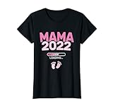 Damen Mama 2022 Loading - Werdender Mütter Baby Mutter - Damen T-S