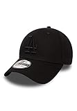 New Era Los Angeles Dodgers 39thirty Stretch Cap - League Essential - Black/Black - L-XL (7 1/8-7 5/8)