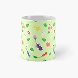 Cute Pikmin Pattern Classic Mug Best Gift Funny Coffee Mugs 11 O