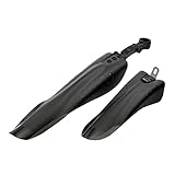 xinxinchaoshi Fahrrad Schutzblech 2pcs/ Set. MTB Fahrradfront hinten Kotflügel einstellbar Bergstraße Fahrrad Mordguard Set Wechselkurs Wachen Zyklus Teile Zubehör Mudg