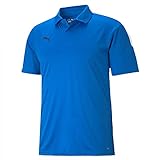 PUMA Herren Teamliga Sideline Polo Shirt , Blau , L
