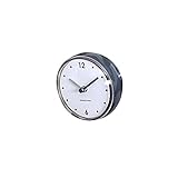 Lsgepavilion Wanduhr mit Saugnapf, wasserdicht, für Küche und Badezimmer, Dek