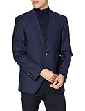 CARL GROSS Herren CG Steven SS-60-048N1 AnzugMantel,Blau (Blau 63),114