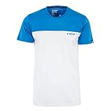 Spitzbub Herren T-Shirt Shirt mit Print oder Stick Half Sports (M, Blau)