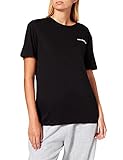 KARL LAGERFELD Unisex-Adult Logo Pyjama T-Shirt Pajama Top, Black, M