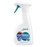 HAKA Kraftreiniger I 500ml I Kalkreiniger-Badreiniger für Bad, Glas, Dusche, WC und Fließen I Materialverträglichkeit getestet und empfohlen von Hansg