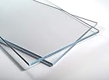 Marken Acrylglas Platte, Größe A4 oder 297x210mm, 3mm stark, Kunststoff für Modellbau, Haus und Garten, Schriftfarbe:transp
