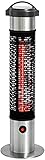 HUHUSW Outdoor Terrassenheizer, Stehender elektrischer Terrassenheizer Infrarotheizung Stabiler Säulenheizer, IP55 W