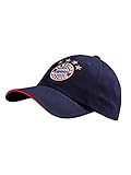 FC Bayern München Kinder Baseballcap Logo Navy