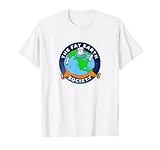 The Fat Earth Society T-Shirt (Flat Earth Humor) T-S