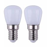YSSMAO 2 stücke E14 Bunte LED Birne Kühlschrank Licht Nähmaschinen Lampen Weihnachten Hochzeit Schlafzimmer Yard Dekorativ,Weiß