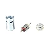 XBaofu 1pc 1775 DC Motor DC 12V 2.000-15.000 RPM Kugellager großes Drehmoment High Power Low Noise elektronische Komponenten Motor (Größe : Round axis)