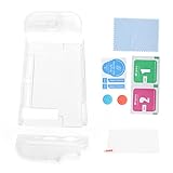 Sorandy Clear Protective Case Cover Switch, 6-in-1-Vollschutz-Displayschutz-Set für Spielkonsole, mit Daumengriffkapp