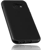 mumbi Hülle kompatibel mit Samsung Galaxy A3 2017 Handy Case Handyhülle, schw