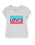 Levi's Kids Lvg Sportswear Logo Tee T-Shirt - Mädchen Gray Heather 8 J