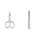 ZWILLING TWINOX Kombi-Nagelschere Maniküre Pediküre rostfreier Edelstahl mattiert 90 mm 47355-091-0 & Twinox Saphir-Formfeile Maniküre Pediküre Nagel poliert 130 mm 88326-131-0