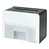 WJYZYHM Shredgers Einfacher Haushalt Electric Compact Desktop Shredder Mini Professional Strip Cut Papier Shredder Dokumente Altpapier Shredder Büro Desktop Papier Schneidewerkzeug