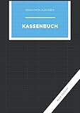 Kassenbuch A4 für Kleinunternehmer, Einnahmen Ausgaben Buch, Haushaltsbuch zum Eintragen: einfach und übersichtlich, 110 Seiten BLUE EDITION