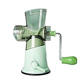 Manueller Fleischwolf Multifunktionaler kleiner Fleischwolf für den Haushalt, Füllvorrichtung für Knoblauchfleischknödel, manueller Handkurbel-Fleischwolf mit großer Kap