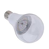 Baoblaze 3X LED Pflanzenlampe Vollspektrum E27 Pflanzenlicht Led Grow Lampe Wachstumslampe für Gewächshäusern Zimmerpflanzen Hydrop