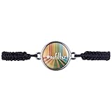 Mylery Armband mit Motiv Hashtag # No Filter Retro Silber 16