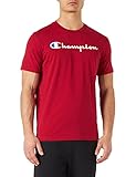 Champion Herren Legacy Classic Logo T-Shirt, Rot, L