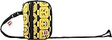 LEGO Bags Geldbörse mit Fahrausweis Fach, Kinderportemonnaie, Geldbeutel mit LEGO minifigures Heads Motiv, Portemonnaie für Kinder und Schüler, mit Handyfach und Reißverschluss Fächer, wasserabw