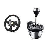 Thrustmaster 599XX Evo 30 Wheel Add on Alcantara Edition - Kompatibel mit Allen Thrustmaster Rennlenkern mit abnehmbarem Lenkrad & TH8A Add-On Shifter- die realistische Highend-Gangschaltung