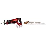 Einhell Akku-Universalsäge TE-AP 18/28 Li BL-Solo Power X-Change(Li-Ion, 18V, 28mm Hubhöhe, bürstenloser Motor, drehbarer Hauptgriff, Anti-Vibrations-Funktion,ohne Akku und Ladegerät, inkl. Sägeblatt)