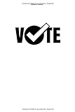 Abstimmen Notizbuch: 100 Seiten | Liniert | Wahl Wählen Partei Wähler Stimme Abstimmen Abstimmung Wahlkampf Erstw