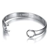 BOBIJOO JEWELRY - Armband Mann Frau Edelstahl 316L mit gabelschlüssel Werkzeug-Mechaniker, Handwerker und Wahl - Edelstahl - 68