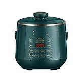 Elektrischer 8-in-1-Schnellkochtopf, Air Fry, Braten, Backen, Dörren, Slow Cook, Reiskocher, Dampfgarer,Green_2.3L