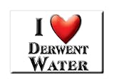 Enjoymagnets Derwent Water (ENG) Souvenir England England Fridge Magnet KÜHLSCHRANK Magnet ICH Liebe I L