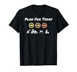 Landwirt mein Plan für heute T-Shirt Geschenk für Bauer T-S
