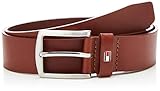 Tommy Hilfiger Herren Gürtel New Denton 3.5 Belt, Braun (DARK TAN 257), 85 cm, E3578A1208257