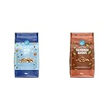 Amazon Marke - Happy Belly Gemischte Nüsse, 500 g & : Happy Belly Ganze Mandeln, 500 g