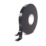 Rietlow Doppelseitiges Klebeband Extra Stark - Universal Montageband aus widerstandsfähigem PE-Schaum - Schwarzes Doppelseitiges Klebeband 15mm x 10m - Verbessertes Konzept 2020