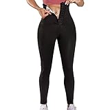 Yokbeer Fat Burners Gewichtsverlust Hose, Schlankheitshose Laufhose Damen Taillentrainer Bauch Hot Thermo Neopren Sweat Saunahose, Bauch Abnehmen Gürtel Abmagerung, Body Shaper Schlank