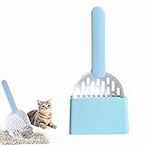 Nizirioo Katzenstreu Schaufel, Katzenschaufel Streuschaufel Litter Scoop, Katzenschaufel mit Halter Katzenstreu Schaufel für Haustier Katzen Kätzchen H