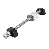1605 Rolled Ball Screw Set, Lager Stahl Linear Slide Table Rail Modul 100/200/250/300/500cm, spielfreie Kugelumlaufspindel für CNC-Schleifmaschine(1605-500)