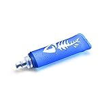 C/ Sport-Wasserflasche, blau, 250/500 ml, weiches TPU, wiederverwendbar, faltbar, für Sport, Camping, Kantine, Reisen (250/500 ml)