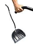 EFEKT ergonomische Schneeschaufel | Eisschaber | Schneeschieber für die Schneeentsorgung. Professionelles Gerät für die Schneeentfernung im Garten, Pferdezucht, Landwirtschaft (Aluminium e58)