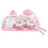 lahomia Rosa Spielzeug Tee Set Kinder Pretend Play Toys Fine Skills Entwicklung Küchenspielzeug