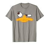 Disney Phineas and Ferb Perry Platypus Big Face Outline T-S