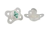 SV Werder Bremen Schnuller 0-6 Monate Silikon 2er Set - Plus Lesezeichen I Love B
