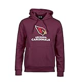 New Era - NFL Arizona Cardinals Team Logo and Name Hoodie Farbe Rot, Größe XL