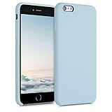 kwmobile Hülle kompatibel mit Apple iPhone 6 Plus / 6S Plus - Hülle Silikon gummiert - Handyhülle - Handy Case in Frosty M