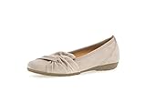 Gabor Damen Ballerinas, Frauen sportliche Ballerinas,Sommerschuhe,elegant,weiblich,Lady,Ladies,Women's,Woman,Flats,Halbschuhe,Visone,37.5 EU / 4.5 U